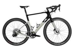 GRAVEL BIKE ÉLECTRIQUE 3T EXPLORO RACEMAX BOOST DROPBAR SRAM RIVAL ETAP AXS 12V 250 WH 650B NOIR GRIS 2023