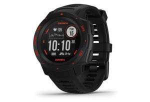 MONTRE GPS GARMIN INSTINCT ESPORTS EDITION NOIR ROUGE LAVA