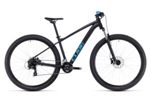 VTT SEMI-RIGIDE CUBE AIM SHIMANO TOURNEY/ALTUS 8V 27.5'' NOIR BLEU 2023