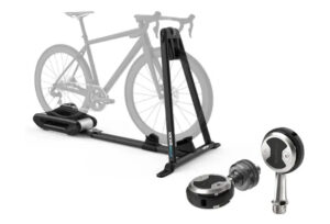 HOME TRAINER WAHOO FITNESS KICKR ROLLR SMARTRAINER + PÉDALES POWRLINK ZERO LEFT SIDE